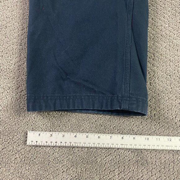 Duluth Trading Co. Cargo Pants Men's 46 x 30 Cotton Blue Utility - Picture 8 of 10